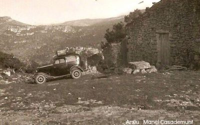 El primer vehicle que va arribar a Siurana